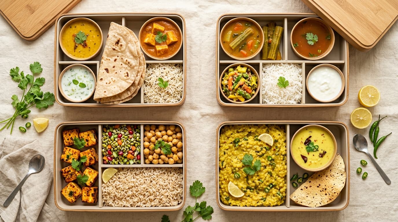 Nutritious Homestyle Thali Meals